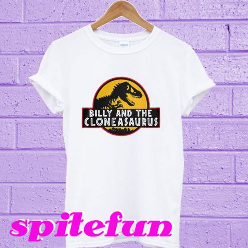 Billy and the clone asaurus T-shirt