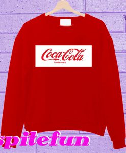 Coca Cola Logo Sweatshirt