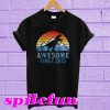 Dinosaur Awesome since 2013 birthday T-shirt