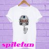 Skull Carolina Panthers shus she fuck up T-shirt