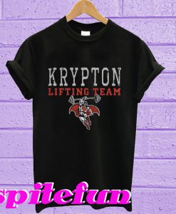 Superman Krypton lifting team T-shirt