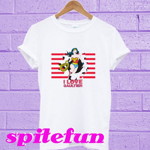Wonder Woman I Love Gaultier T-Shirt