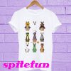 Halloween All German Shepherd lovers T-shirt