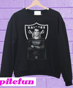 Oakland Raiders Superman Clark Kent Sweatshirt