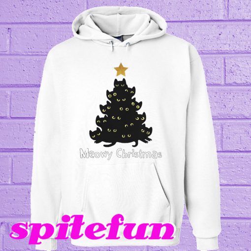 Meowy Christmas Hoodie