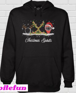 Hockey Christmas spirits Hoodie