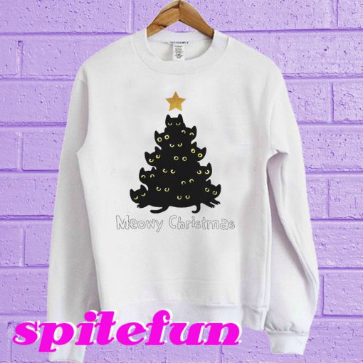 Meowy Christmas Sweatshirt