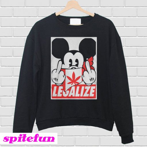 Mickey Canada Legalize Sweatshirt