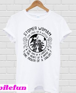 Stone woman the soul of a witch the fire of a lioness the heart T-shirt