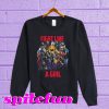 Marvel Fight Like A Girl Sweatshirt