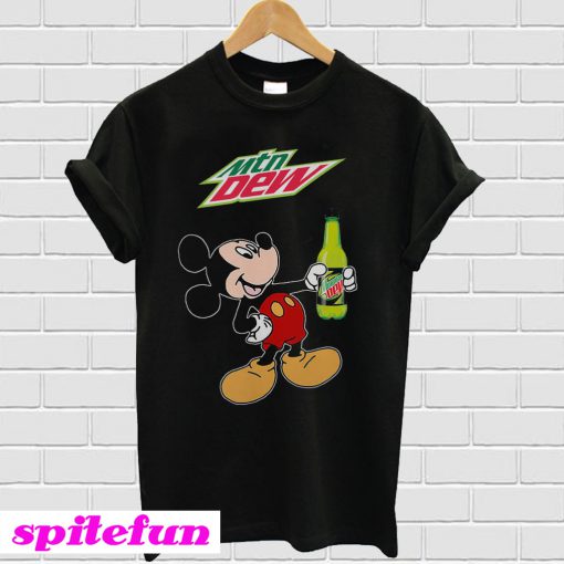 Mountain Dew Mickey Mouse T-shirt
