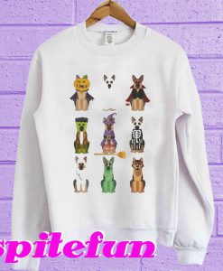 Halloween All German Shepherd lovers Sweatshirt