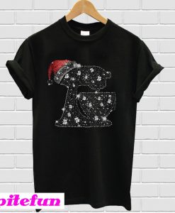 Bread making Rhinestone Christmas T-shirt