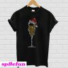 Champagne diamond Christmas T-shirt