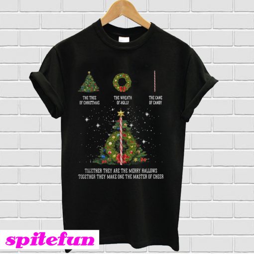 Christmas Together they are the marry hallows Together T-shirt