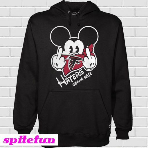 NFL Atlanta Falcons haters gonna hate Mickey Mouse Hoodie
