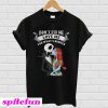 Jack Skellington and Sally don’t fix me love me for what’s broken T-shirt