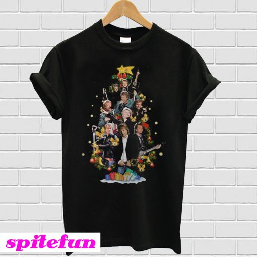 Jon Bon Jovi Christmas tree T-shirt