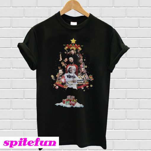 Malone Christmas tree T-shirt