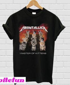 Meowtallic master of kittens T-shirt