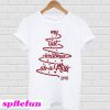 My last christmas as a miss christmas tree T-shirt