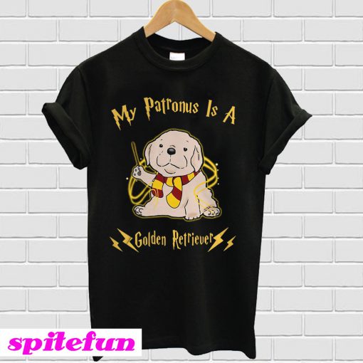 My patronus is a Golden Retriever T-shirt