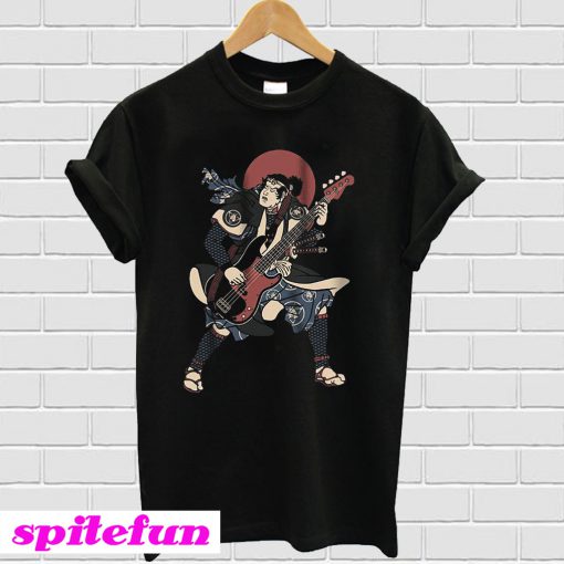 Samurai guitar T-shirt