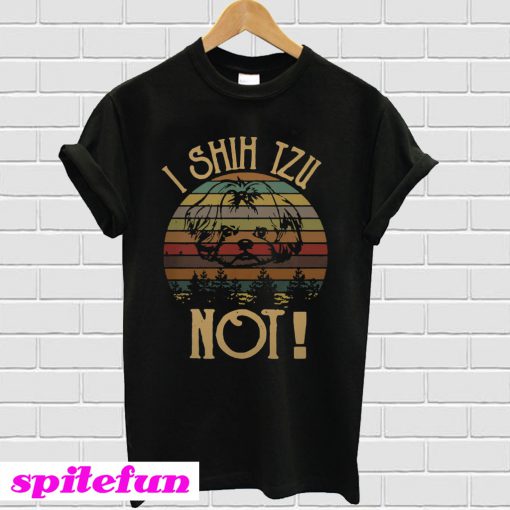 I Shihtzu not vintage T-shirt