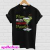 Mama needs Christmas margarita T-shirt