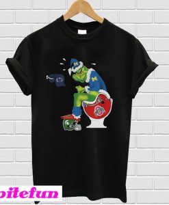 Return to site Michigan Grinch Santa Toilet T-shirt