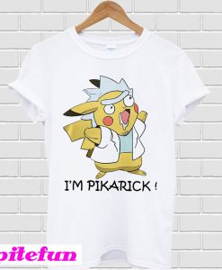 Rick and Pikachu I’m Pikarick T-shirt