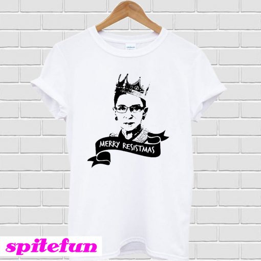 Ruth Bader Ginsburg Merry Resistmas T-shirt