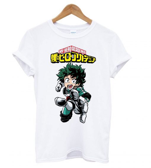 Satın Al O Boyun Adam Izuku Midoriya Deku My Hero Academia T-shirt