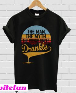 The man the myth the drunk uncle drunkle T-shirt