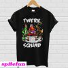 Twerk Squad Santa and Elf Twerking Christmas T-shirt