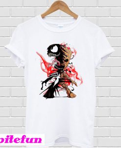 Venom Groot we are Veroot T-shirt