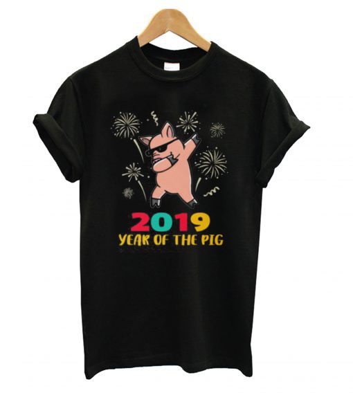 Year Of The Pig Happy New Year 2019 T-shirt