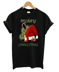 Merry Christmas Hat Men T-shirt