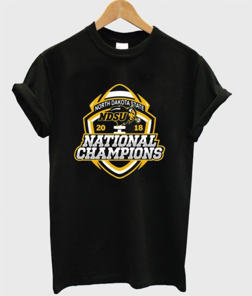 North Dakota State NDSU National champions T-shirt