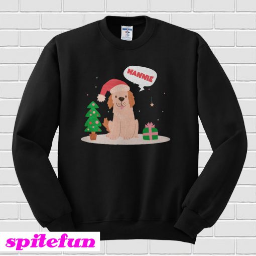Funny Nannie Christmas Sweatshirt