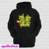 Grinch and Pikachu Hoodie