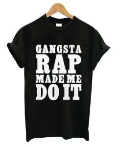 Ice Cube Men's Gangsta Rap Made Me Do It T-shirt