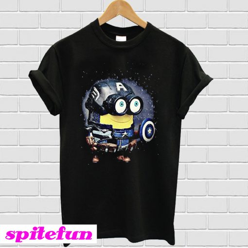 Minions Captain America T-shirt