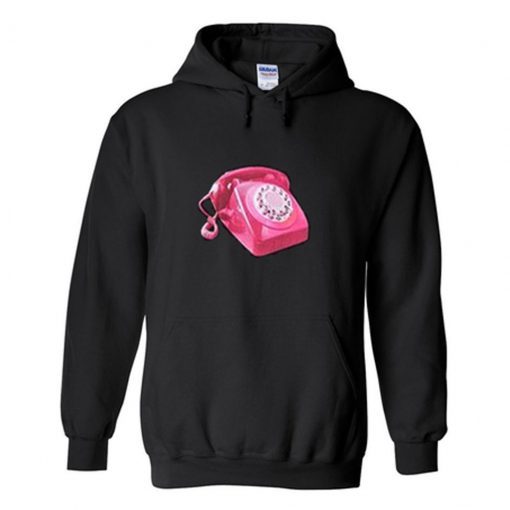 Pink Telephone Hoodie