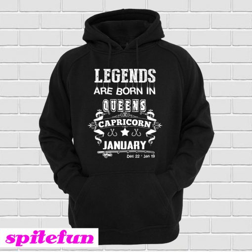 Queens are born in january Hoodie