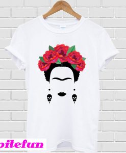 The flower girl skull T-shirt
