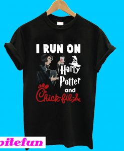 Harry Potter and Chick-Fil-A I run on T-shirt