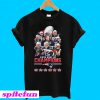 Patriots Super Bowl LIII Champions 2002 2004 2005 2015 2017 2019 T-shirt