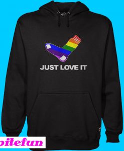 LGBT sock just love it Hoodie