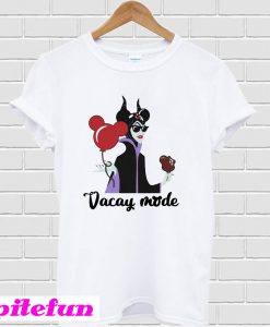Maleficent Vacay mode mickey mouse T-Shirt